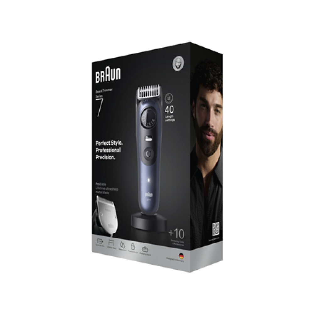 Braun Beard Trimmer , Series 7 BT7540 , Cordless , Number of length steps 40