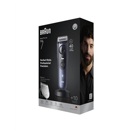 Braun Beard Trimmer , Series 7 BT7540 , Cordless , Number of length steps 40