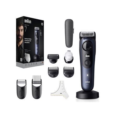Braun Beard Trimmer , Series 7 BT7540 , Cordless , Number of length steps 40