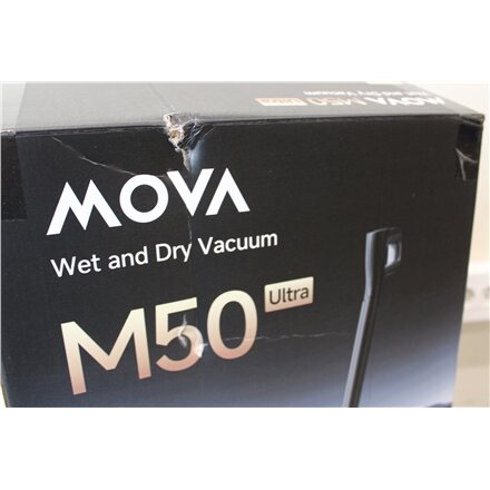SALE OUT. , MOVA Wet and Dry Vacuum cleaner , M50 Ultra , Cordless operating , Handstick , Washing function , 450 W , Operating time (max) 40 min , Grey , Warranty 36 month(s) , DAMAGED PACKAGING