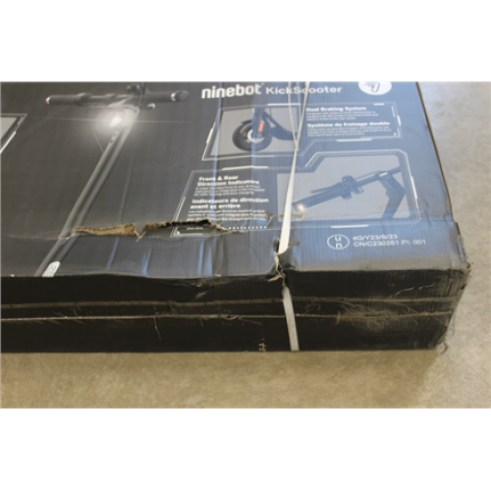 SALE OUT. Ninebot by Segway Kickscooter F2 Plus E, Black / DAMAGED PACKAGING, SCRATCHES ON SIDE Segway , Kickscooter F2 Plus E , Black