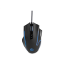 Gembird , USB gaming RGB backlighted mouse , MUSG-RAGNAR-RX300 , Optical mouse , Black