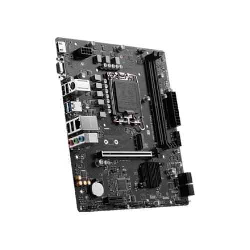 MSI , PRO H610M-E , Processor family Intel , Processor socket LGA1700 , Supported hard disk drive interfaces SATA, M.2 , Number of SATA connectors 4
