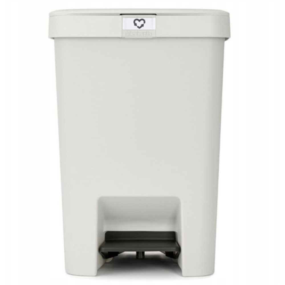 800207 Brabantia , StepUp Pedal Bin , 25000 ml , Light Grey