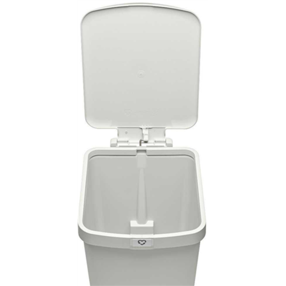 800207 Brabantia , StepUp Pedal Bin , 25000 ml , Light Grey