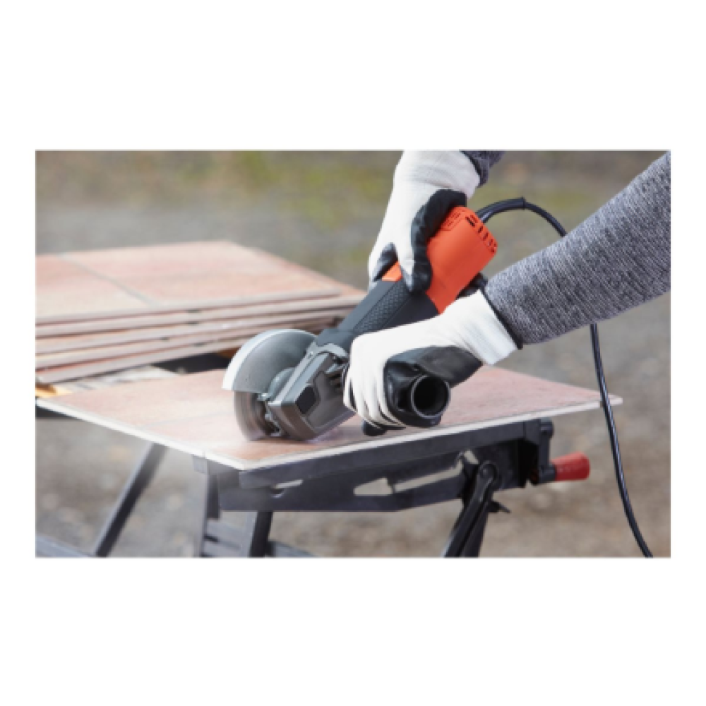 BLACK & DECKER Angle grinder , BEG120-QS , 800 W , 125 mm