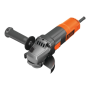 BLACK & DECKER Angle grinder , BEG120-QS , 800 W , 125 mm