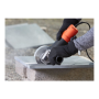 BLACK & DECKER Angle grinder , BEG120-QS , 800 W , 125 mm