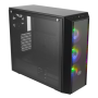 Cooler Master MASTERBOX PRO 5 ARGB Side window Black Mid-Tower Power supply included No