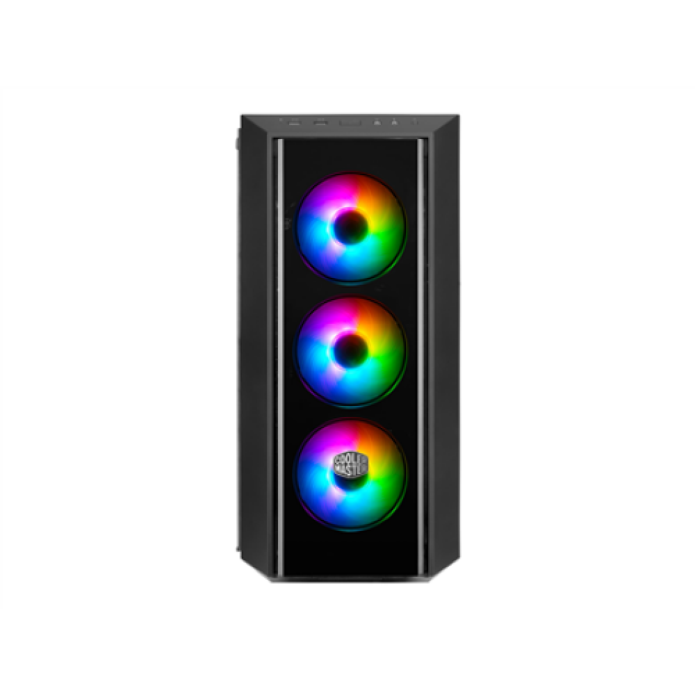 Cooler Master MASTERBOX PRO 5 ARGB Side window Black Mid-Tower Power supply included No
