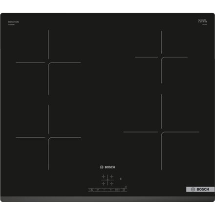 Bosch , Hob , PUE63KBB6E , Induction , Number of burners/cooking zones 4 , Touch , Timer , Black