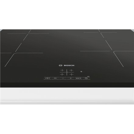 Bosch , Hob , PUE63KBB6E , Induction , Number of burners/cooking zones 4 , Touch , Timer , Black