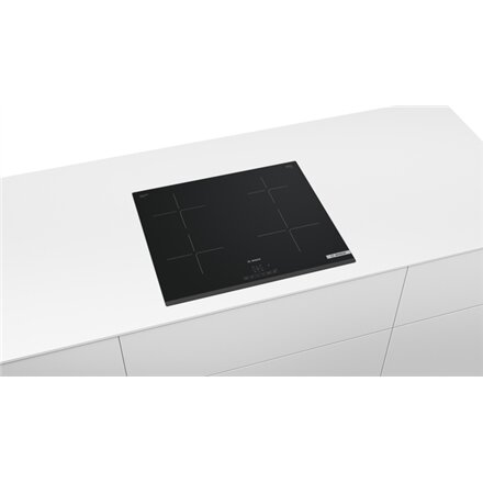 Bosch , Hob , PUE63KBB6E , Induction , Number of burners/cooking zones 4 , Touch , Timer , Black