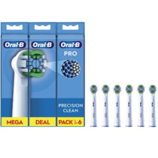 Oral-B , Precision Clean Brush Set , EB20RX-6 , Heads , For adults , Number of brush heads included 6 , White
