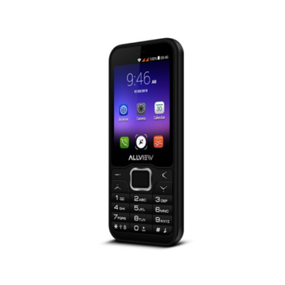 Allview , H4 Join , Black , 2.8 , TFT , 240 x 320 pixels , 256 MB , 512 MB , Dual SIM , 3G , Bluetooth , 4.0 , USB version , Built-in camera , Main camera 3.2 MP , 1.200 mAh