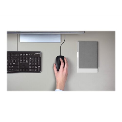 Logitech , Mouse , B110 Silent , Wired , USB , Black
