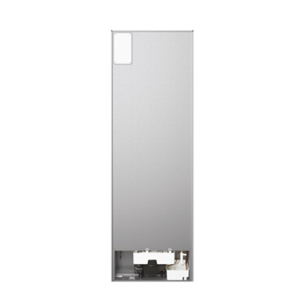 Candy Refrigerator CCE3T618FS Energy efficiency class F, Free standing, Combi, Height 185 cm, No Frost system, Fridge net capacity 223 L, Freezer net capacity 119 L, Display, 39 dB, Silver
