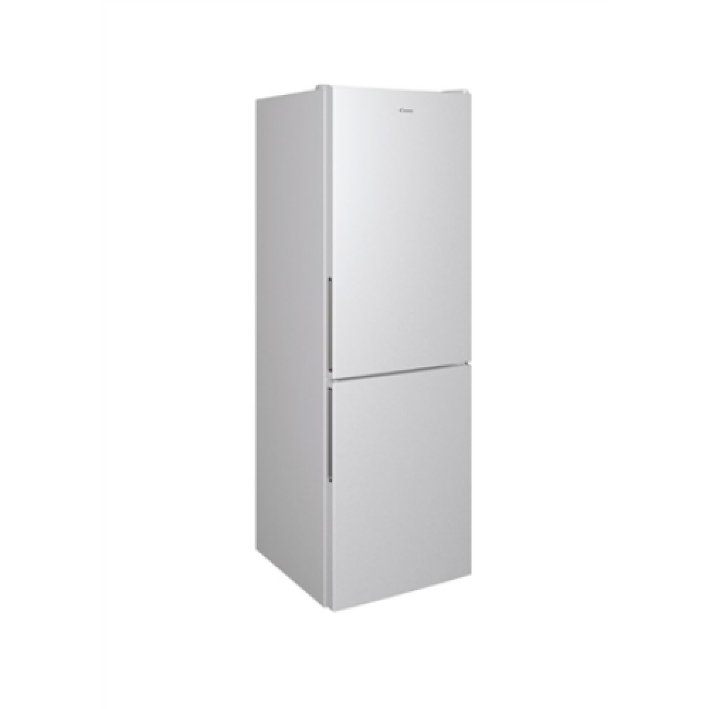 Candy Refrigerator CCE3T618FS Energy efficiency class F, Free standing, Combi, Height 185 cm, No Frost system, Fridge net capacity 223 L, Freezer net capacity 119 L, Display, 39 dB, Silver