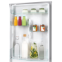 Candy Refrigerator CCE3T618FS Energy efficiency class F, Free standing, Combi, Height 185 cm, No Frost system, Fridge net capacity 223 L, Freezer net capacity 119 L, Display, 39 dB, Silver