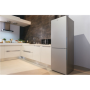 Candy Refrigerator CCE3T618FS Energy efficiency class F, Free standing, Combi, Height 185 cm, No Frost system, Fridge net capacity 223 L, Freezer net capacity 119 L, Display, 39 dB, Silver