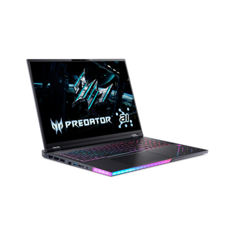 Acer , Predator Helios 18 AI PH18-73-97WE , Abyssal Black , 18 , IPS , WQUXGA , 3840 x 2400 pixels , Intel Core U9 , 275HX , 128 GB , DDR5 , Solid-state drive capacity 2000 GB , NVIDIA GeForce RTX 5090 , GDDR7 , 24 GB , Windows 11 Pro , Bluetooth version 
