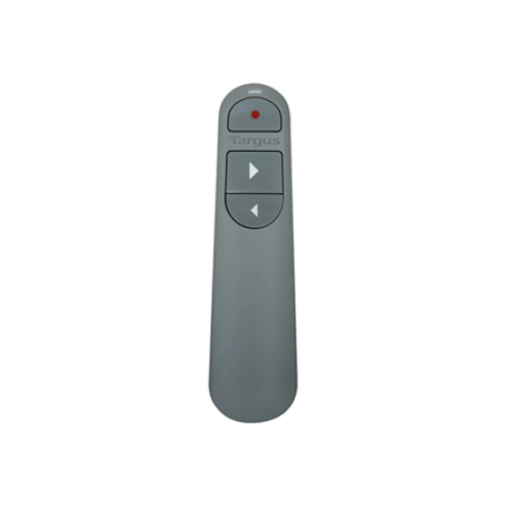 Targus EcoSmart Antimicrobial ControlPlus Wireless Presenter , Grey , Depth 23 mm , Height 131 mm , PCR , Width 37 mm