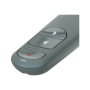 Targus EcoSmart Antimicrobial ControlPlus Wireless Presenter , Grey , Depth 23 mm , Height 131 mm , PCR , Width 37 mm