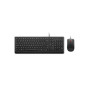 Lenovo Essential Wired Combo Keyboard and Mouse , Keyboard and Mouse Set , Wired , Mouse included , Lithuanian , Black