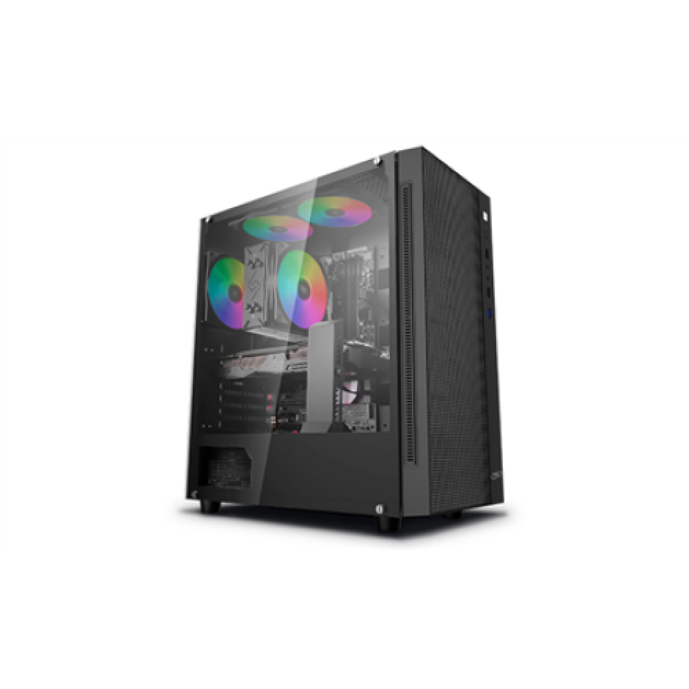 Deepcool , MATREXX 55 MESH , Side window , Black , E-ATX , ATX PS2 (Length less than 170mm)