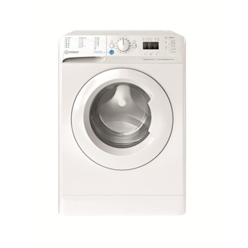 INDESIT , Washing machine , BWSA 61294 W EU N , Energy efficiency class C , Front loading , Washing capacity 6 kg , 1150 RPM , Depth 42.5 cm , Width 59.5 cm , Display , Big Digit , White