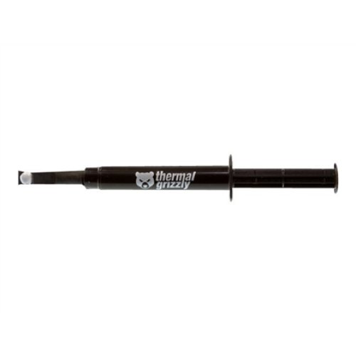 Thermal Grizzly , Thermal grease Kryonaut 1g , universal , Thermal Conductivity: 12,5 W/mk * Thermal Resistance: 0,0032 K/W * Electrical Conductivity: 0 pS/m * Viscosity : 130-170 Pas * Specific Weight : 3,7g/cm3 * Temperature : -200 °C / +350 °C W