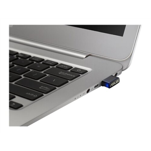 Asus , USB-AC53 NANO AC1200 Dual-band USB MU-MIMO Wi-Fi Adapter , 2.4GHz/5GHz , 36 month(s)