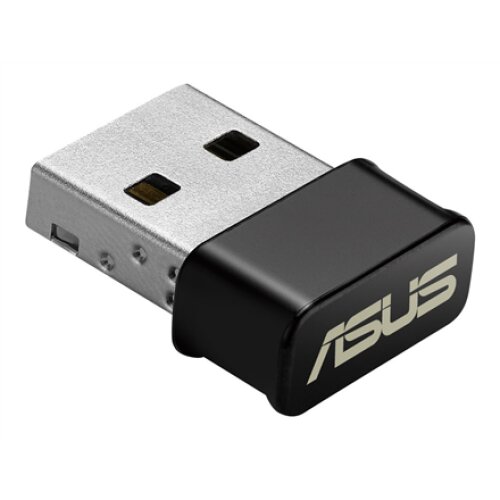 Asus , USB-AC53 NANO AC1200 Dual-band USB MU-MIMO Wi-Fi Adapter , 2.4GHz/5GHz , 36 month(s)