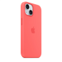 Apple , PC Case , Silicone Case with MagSafe , Case with MagSafe , Apple , iPhone 15 , Silicone , Guava
