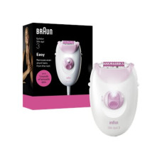 Braun Epilator , Silk-épil 3 SE3-000 , Number of power levels 1 , White/Pink