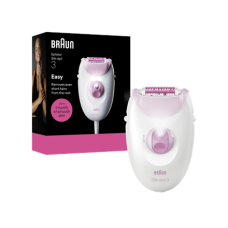 Braun Epilator , Silk-épil 3 SE3-000 , Number of power levels 1 , White/Pink