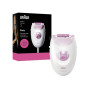 Braun Epilator , Silk-épil 3 SE3-000 , Number of power levels 1 , White/Pink