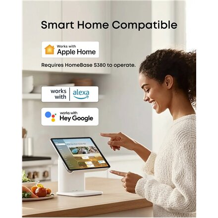 Anker Eufy SoloCam E42 2-Cam Kit (HomeBase 3) , 8 MP , F/1.6 , IP65 , Micro SD, Max. 128 GB