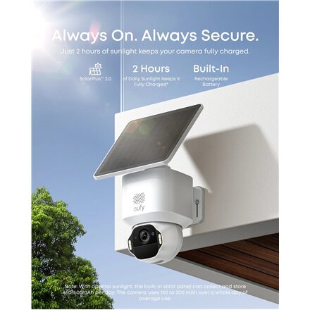 Anker Eufy SoloCam E42 2-Cam Kit (HomeBase 3) , 8 MP , F/1.6 , IP65 , Micro SD, Max. 128 GB