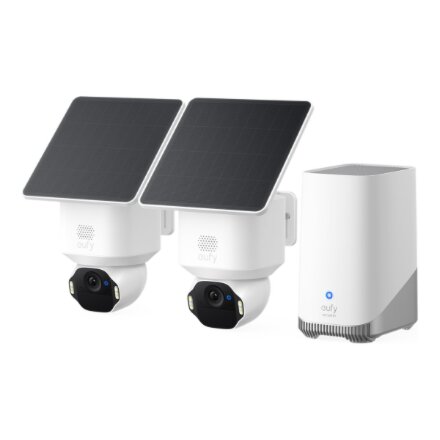Anker Eufy SoloCam E42 2-Cam Kit (HomeBase 3) , 8 MP , F/1.6 , IP65 , Micro SD, Max. 128 GB