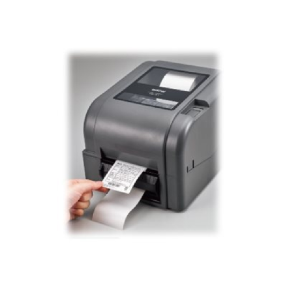 Brother TD‑4520TN Network Printer 300DPI EU, 300 DPI Desktop Label Printer, USB, Ethernet Connectivity , Brother