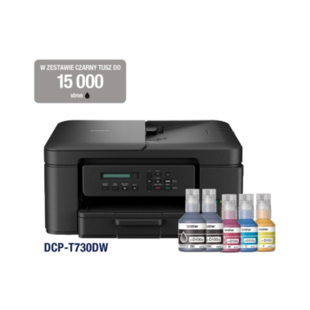 Brother DCP-T730DW , Inkjet , Colour , A4 , Wi-Fi , Black
