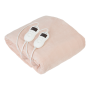 Camry , Electric blanket , CR 7424 , Number of heating levels 8 , Number of persons 2 , Washable , Coral fleece , 2 x 60 W , Beige