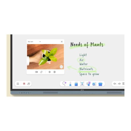 Benq RM7504 , Interactive Flat Panel , 75 , 450 cd/m² , Landscape , Android , Wi-Fi , 8 ms , 50000:1