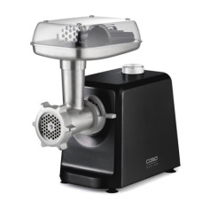 Caso , Meat Mincer , FW 2500 , Black , 2500 W , Number of speeds 2 , Throughput (kg/min) 2.5 , 3 stainless steel cutting plates (3 mm, 5 mm and 8 mm), Sausage filler, Cookie attachment with 4 moulds, Stuffer