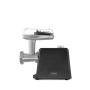 Caso , Meat Mincer , FW 2500 , Black , 2500 W , Number of speeds 2 , Throughput (kg/min) 2.5 , 3 stainless steel cutting plates (3 mm, 5 mm and 8 mm), Sausage filler, Cookie attachment with 4 moulds, Stuffer