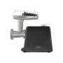 Caso , Meat Mincer , FW 2500 , Black , 2500 W , Number of speeds 2 , Throughput (kg/min) 2.5 , 3 stainless steel cutting plates (3 mm, 5 mm and 8 mm), Sausage filler, Cookie attachment with 4 moulds, Stuffer