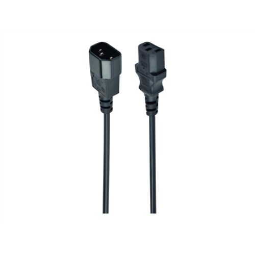 Cablexpert , PC-189 , Black , C14 coupler , C14 coupler