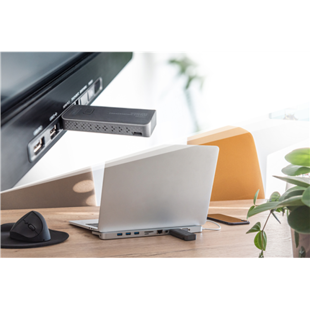 Digitus Click and Present Mini, Wireless Presentation System , DS-55319 , Black