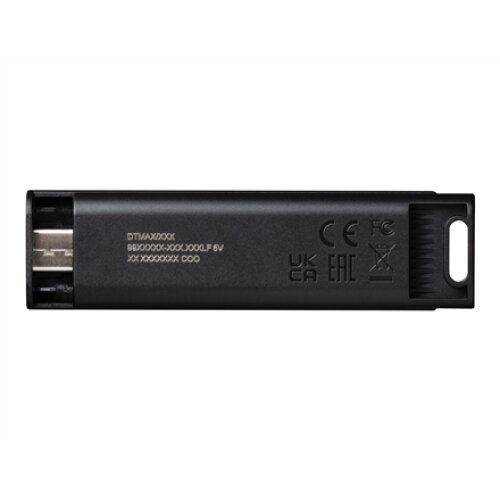 Kingston , USB Flash Drive , DataTraveler Max , 256 GB , USB 3.2 Gen 2 Type-C , Black